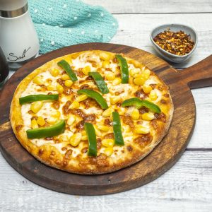 Corn and Capsicum Pizza